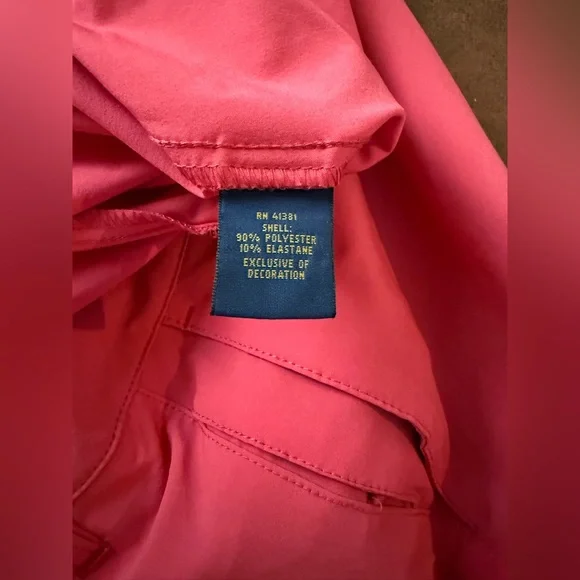 Polo Ralph Lauren 38T x 11" Red Flat Front Chino Shorts - Picture 5 of 6